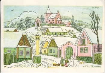Radostné vánoce a šťastný Nový rok 22 1992 95 002 ● - Josef Lada